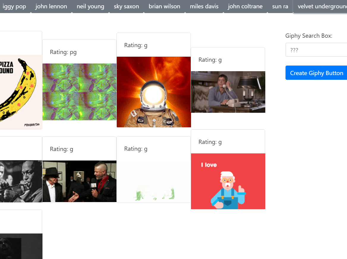 Giphy Button